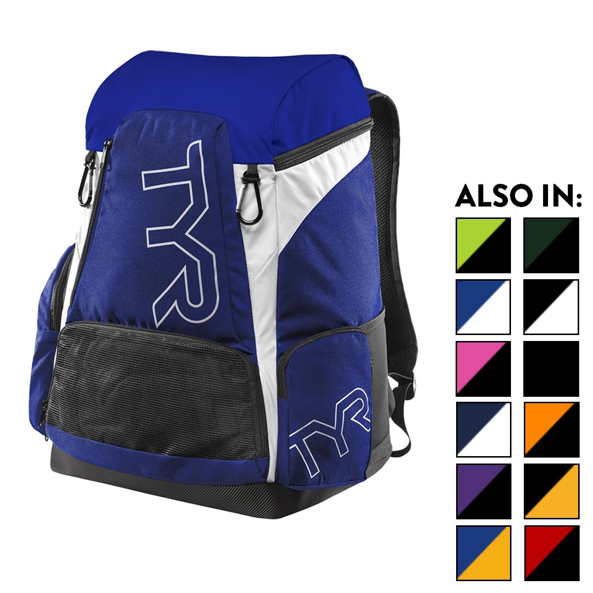 TYR Alliance 45L Backpack Solids – The Swim Shop