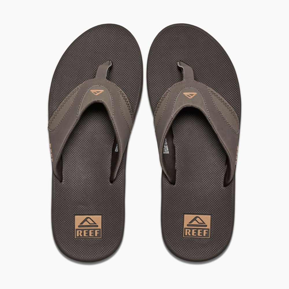 Reef Leather Fanning Men's Sandals 