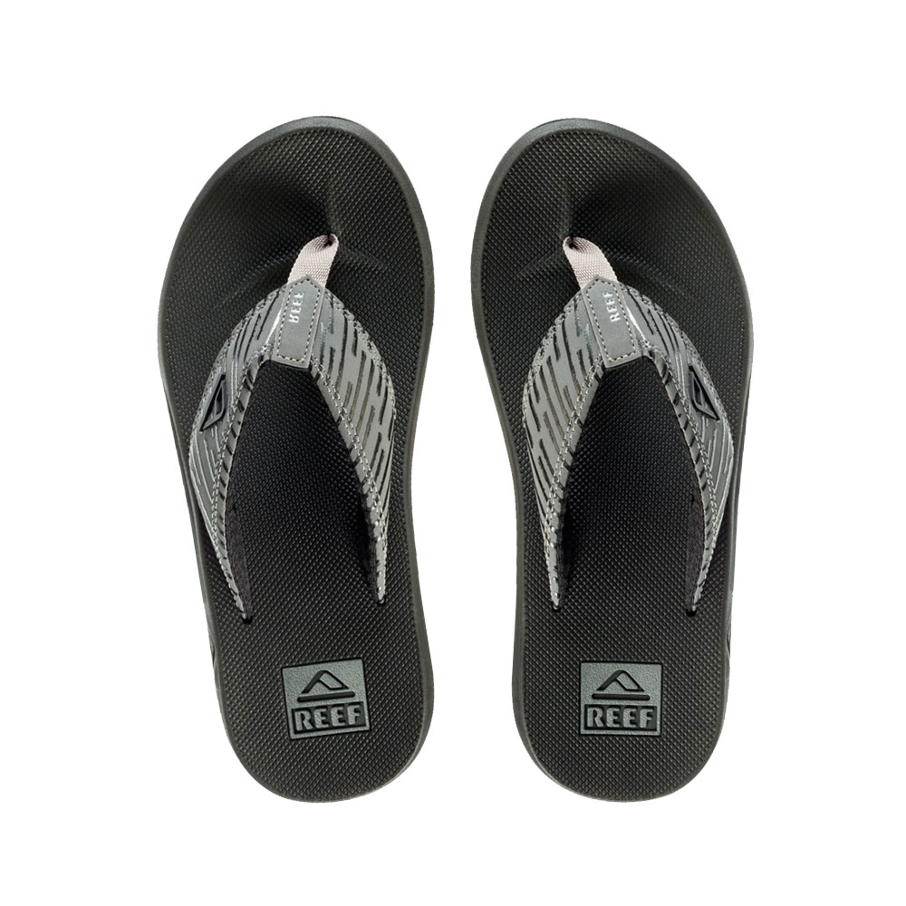 reef sandals black